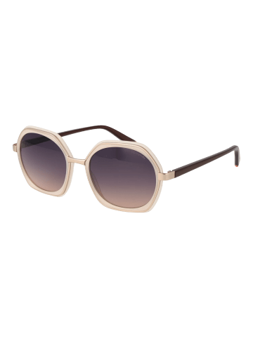 comma Damen Sonnenbrillen Rund Beige