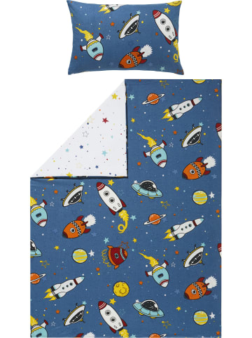 Erwin Müller Renforcé Kinder-Wendebettwäsche in bunt