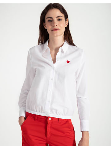 More & More Leinenbluse in white