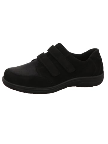 WALDLÄUFER Slipper in schwarz