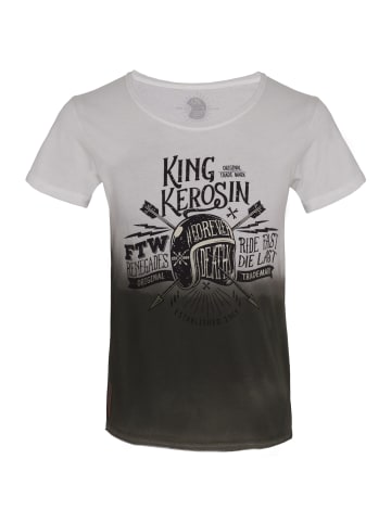 King Kerosin T-Shirt in Weiß