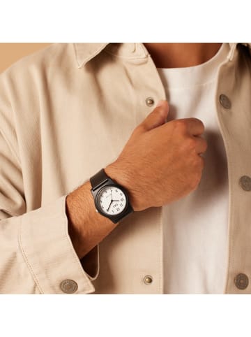 Q&Q by Citizen Kunststoff Quarzuhr Q & Q Schwarz