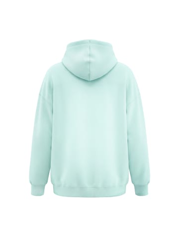 IZIA Women Hoodie in Aqua