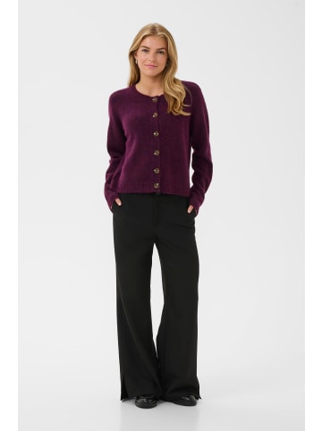 CULTURE Strickjacke CUosana Regular fit in Winetasting Melange