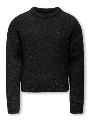 KIDS ONLY Pullover KOGPIUMO GLITTER L/S O-NECK KNT in black