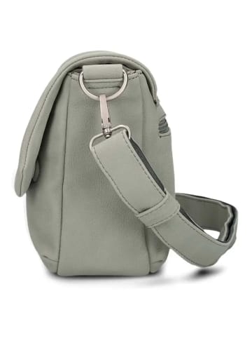 Zwei Mademoiselle M60 - Umhängetasche 33 cm (cord-mocca) in sage
