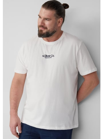 s.Oliver T-Shirt in 01D1_weiß