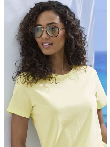 Beach Time T-Shirt in gelb