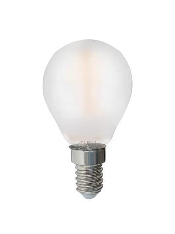 Licht-Erlebnisse E14 LED-Leuchtmittel in Warmweiß EEK E A bis G Ø 4.5 cm in Matt Weiß