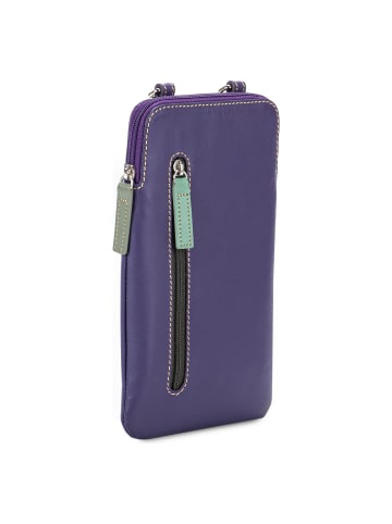 MYWALIT Handytasche Leder 13 cm  orchid