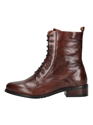 Everybody Damenschnürrstiefel warm flach FELICITY DE in Braun