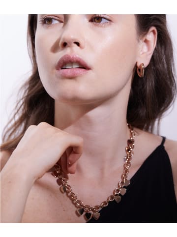 Echtzeit Creolen The Modern Basic in roségold