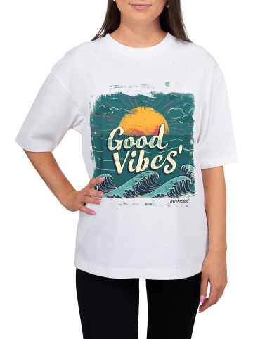 Reichstadt Damen Oversized T-Shirt in Sunset Vibes