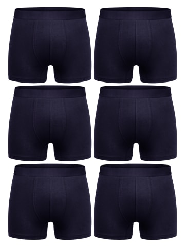 Amaci&Sons 6er Pack Boxershorts 2. BEAU in Navyblau/Navyblau