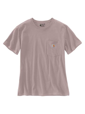 CARHARTT  Pocket T-Shirt in pastellrosa