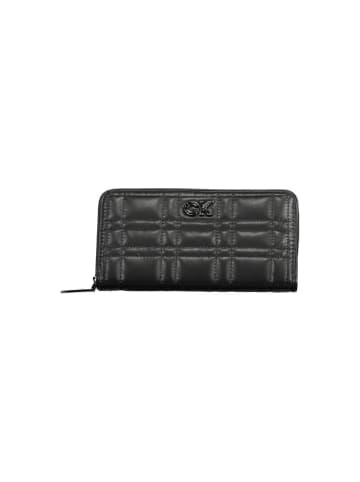 Calvin Klein Schwarz Polyurethan Damen Geldbörse