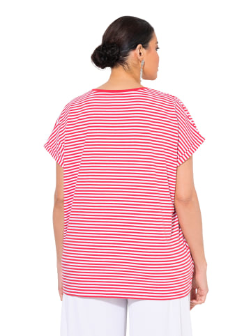 Ulla Popken Shirt in neon rot