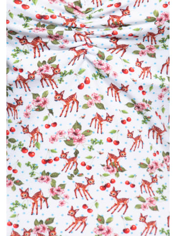 Queen Kerosin Queen Kerosin T-Shirt Deer in offwhite