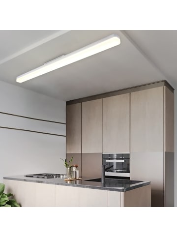 ZMH LED Deckenleuchte in Weiß 36W Lang Flurlampe 4000K Neutralweiß L 90cm