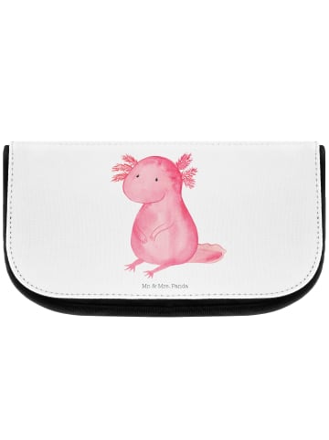 Mr. & Mrs. Panda kosmetiktäschchen Axolotl Niedlich ohne Spruch in Weiß