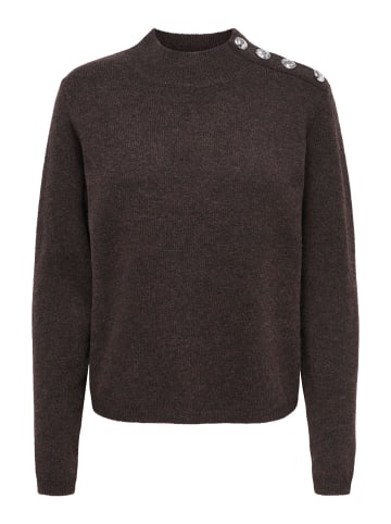 JDY Strickpullover in Coffee Bean