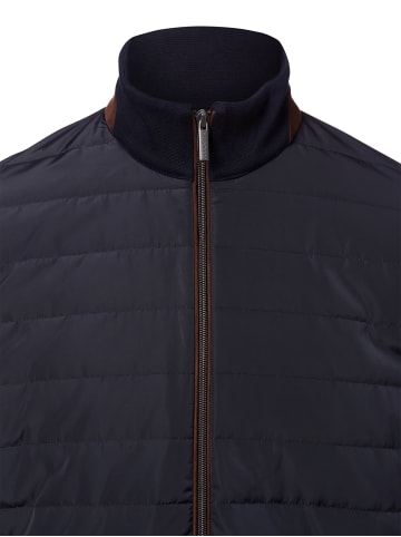 Bugatti Sweatjacke in marine - 0001
