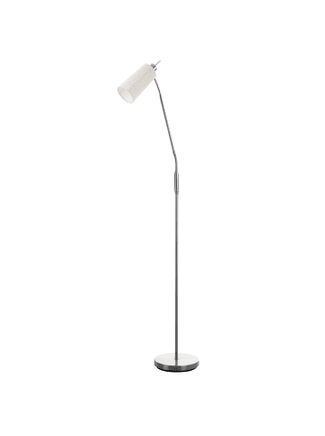 Amare - home and living LED Stehleuchte Metall 150 cm OHNE LEUCHTMITTEL in nickel matt