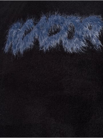 PEGADOR Strickpullover Tripole in schwarz lila - 0001