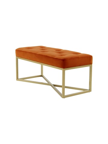 Kayoom Sitzbank Cameron in orange - gold