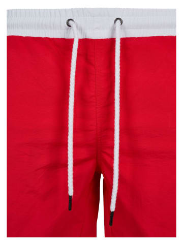 Urban Classics Urban Classics Badeshorts in firered/white
