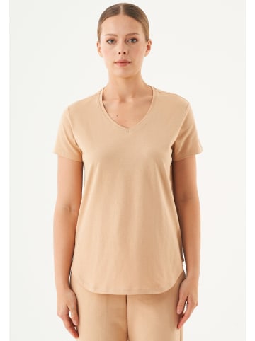 Organication T-Shirt "TUBA" in Beige