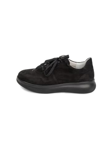 VITAFORM Nubukleder Sneaker in schwarz