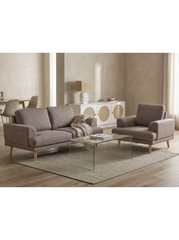 Beliani 2-tlg Sitzgruppe KILDAL in Braun