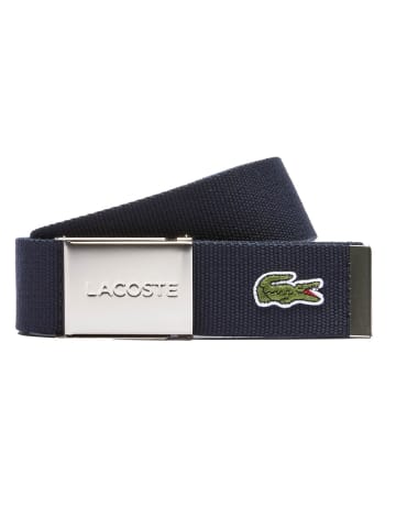 Lacoste Gürtel in dunkelblau