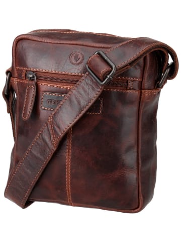 Greenburry Handtasche Rugged Shoulderbag M in Teak Brown