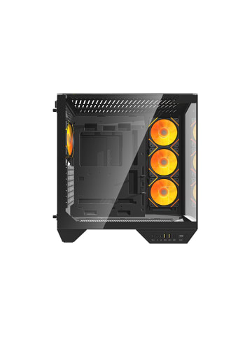 DarkFlash DY470 PC Gehäuse inkl. 4 Lüfter GPU-Halter