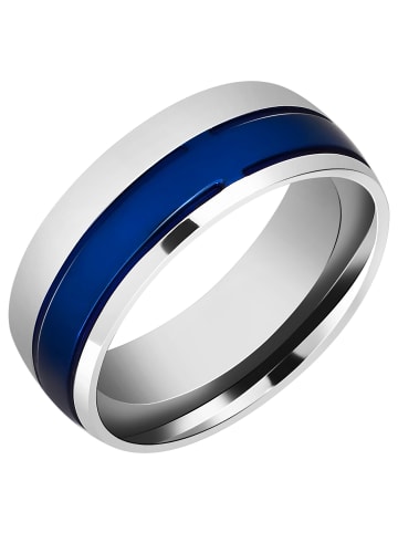 Adeliás Herren Ring aus Edelstahl in silber