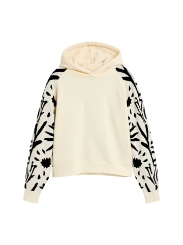 Desigual Pullover 'La Vida Es Chula' in weiß