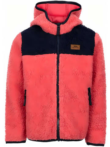 Trespass Kinder Fleecejacke/Fleecepullover "Lindenn Fleece" in Rot