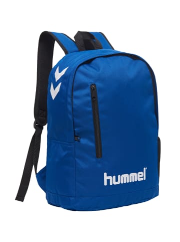 Hummel Basic Rucksack Ranzen mit Laptop Fach Tasche CORE BACK PACK in Blau