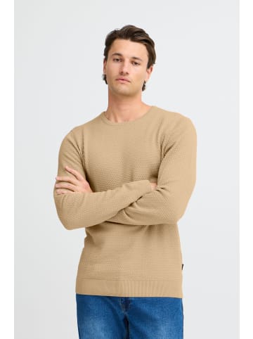 BLEND Strickpullover BHREDHILL CREW NECK KNIT NOOS 20717257 modischer Langarmpullover in Braun