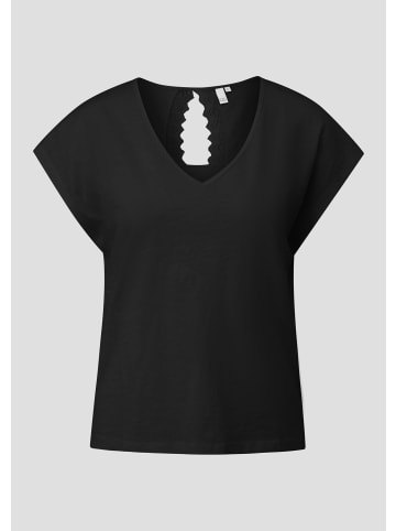 QS T-Shirt in 9999_schwarz