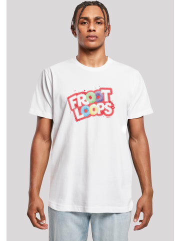 F4NT4STIC T-Shirt Kellogg's Froot Loops Breakfast Cereal Pop Art in weiß