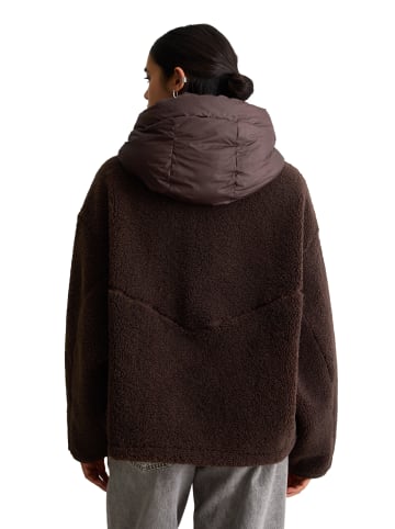 Marc O'Polo DENIM Teddyjacke regular in Espresso Brown