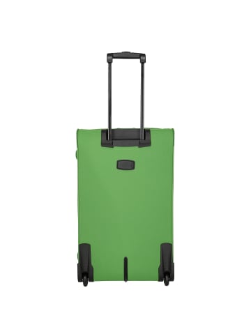 PAKLITE Orlando 2 Rollen Trolley L 73 cm grün