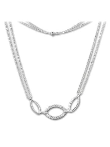 SilberDream 925 Sterling Silber Damen SilberDream Halsketten oval  ca. 45cm