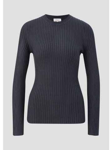 s.Oliver Strickpullover in 9855_dunkelgrau