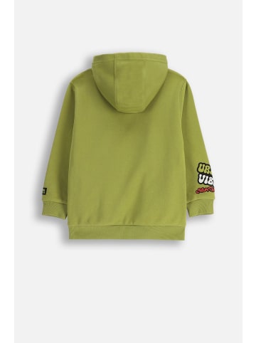 Coccodrillo Kapuzen-Sweatshirt in olivgrün