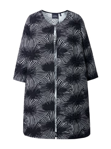 Ulla Popken Blusenjacke in schwarz