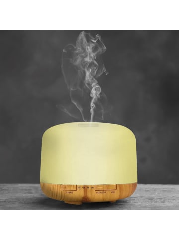 Organic & Botanic  Aroma-Diffusor mit Holzmaserung - USB